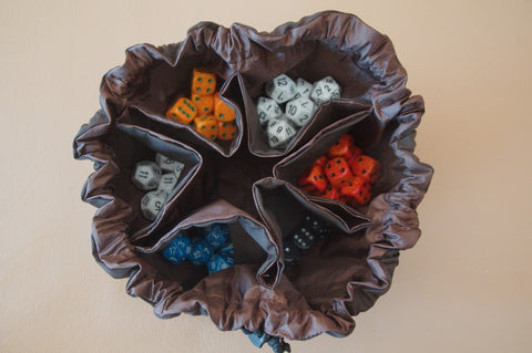 Sectioned Dice Bag